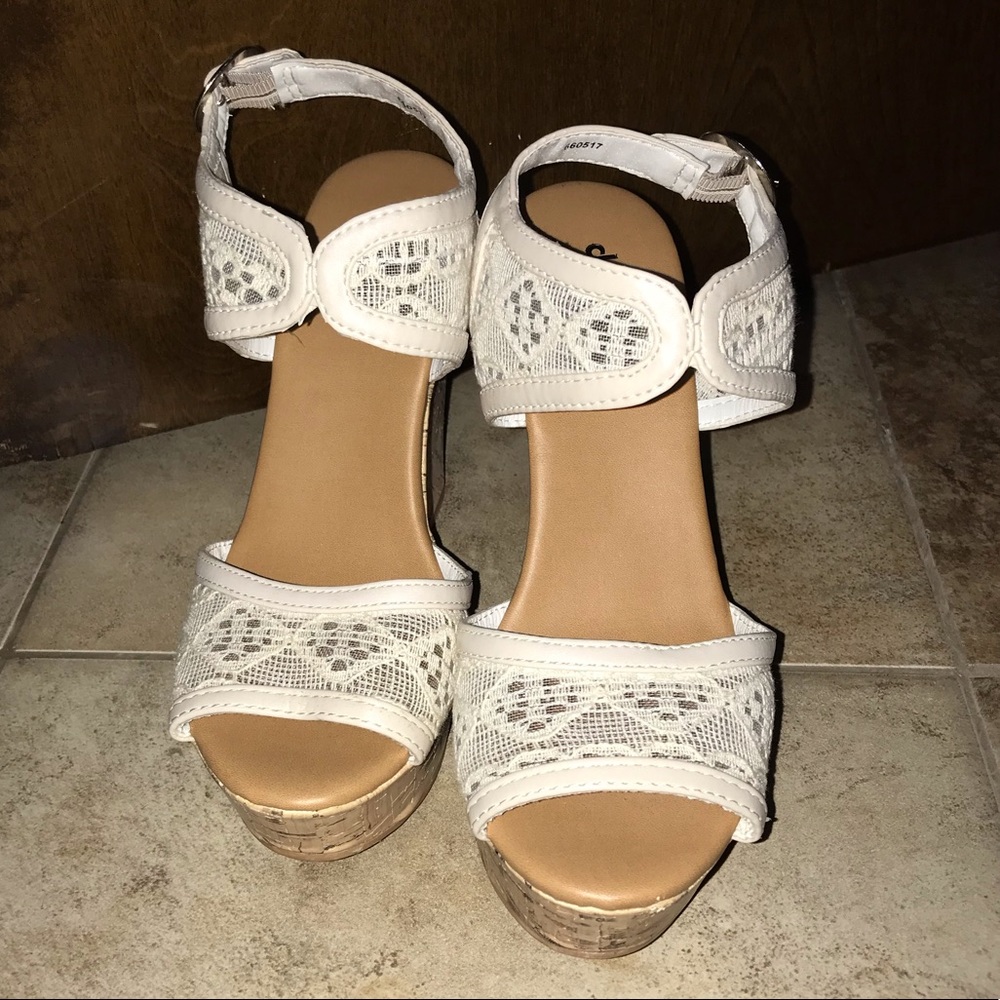Lace Wedges